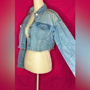 Light denim jean jacket